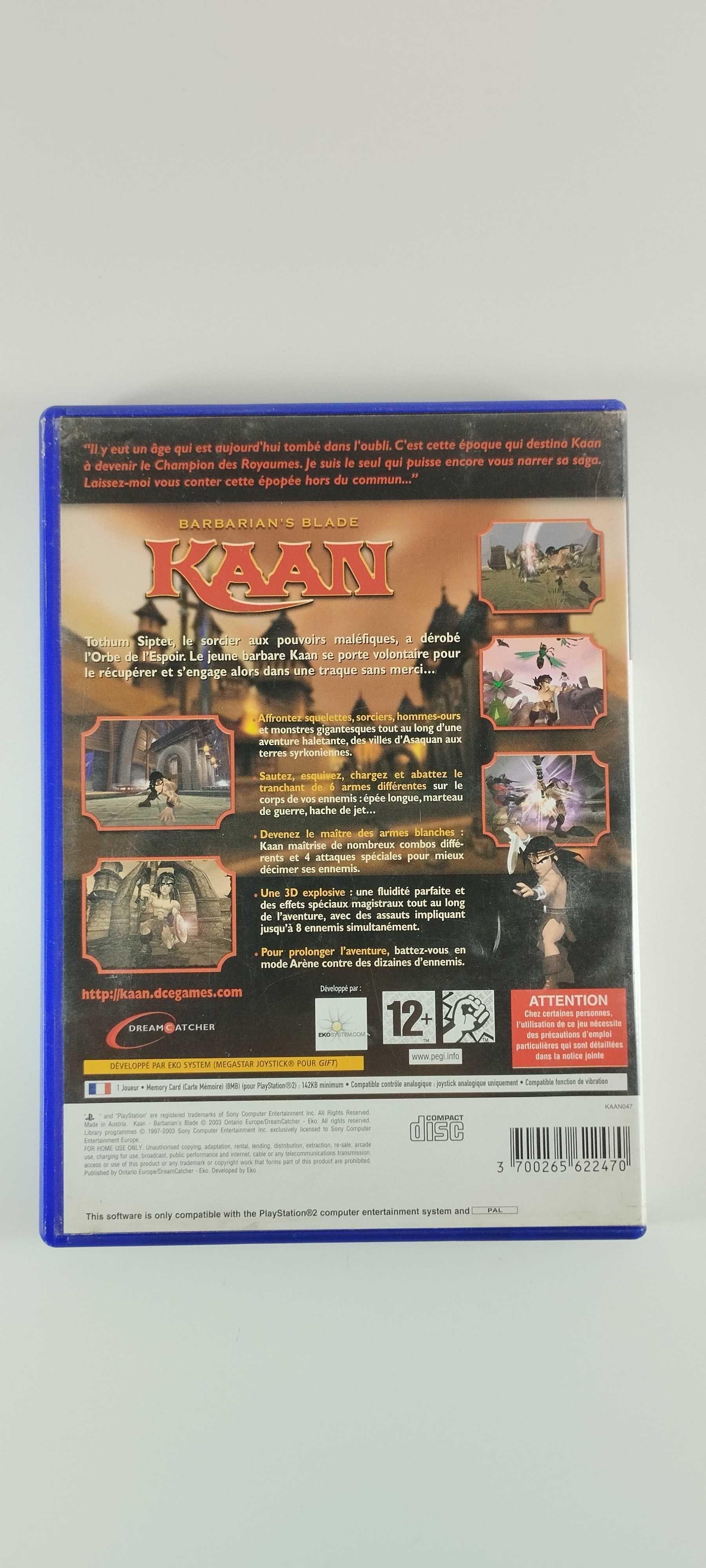 Kaan - Barbarian's Blade Playstation 2 PS2