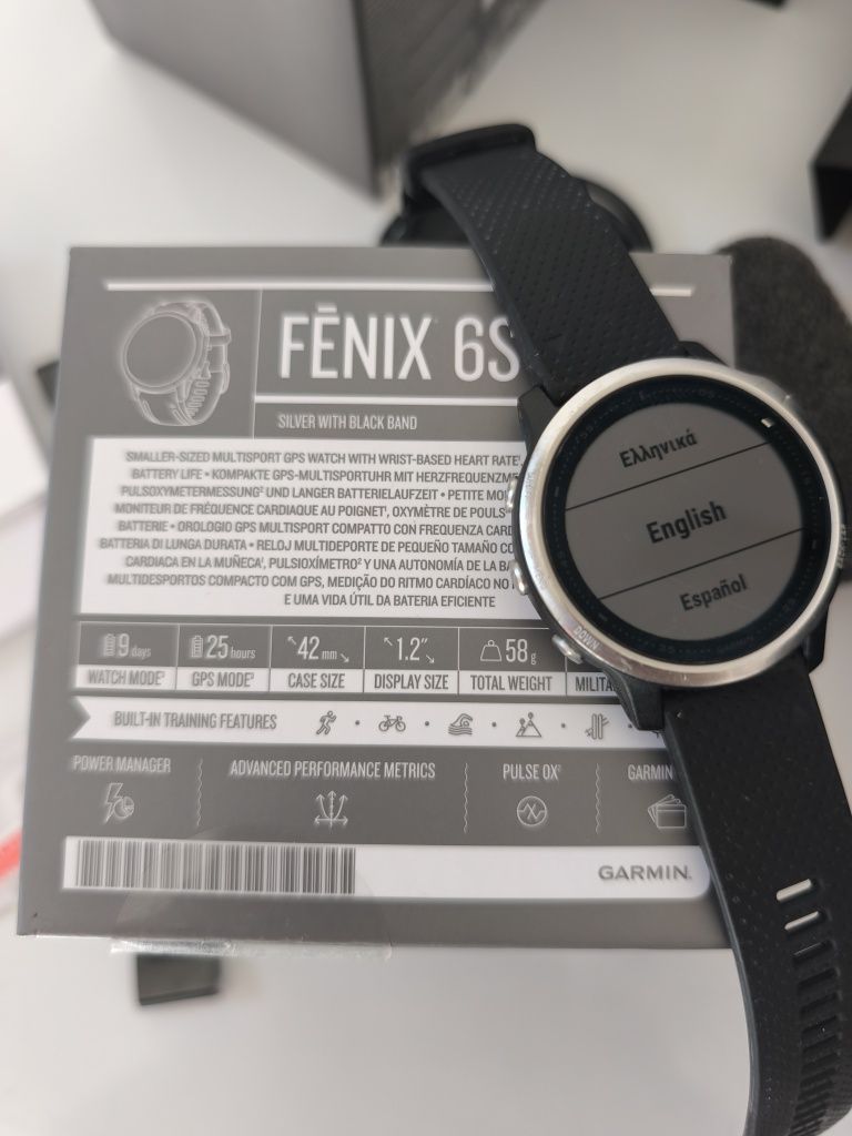 Garmin Fenix 6s silver