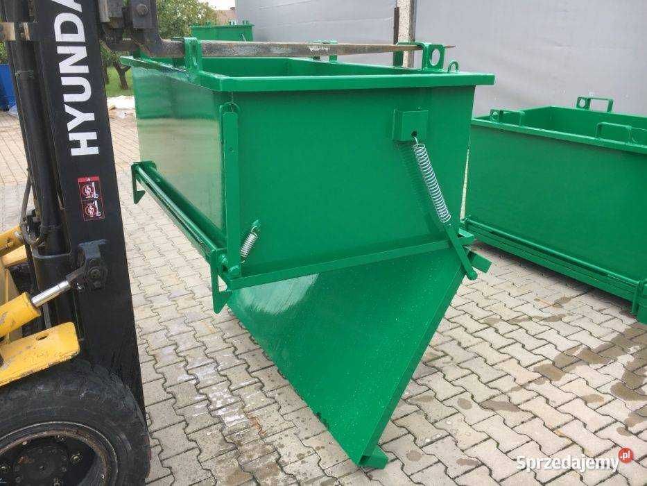 PMD 750L Pojemnik Z Otwieranym Dnem Idealny Na Wszystkie Odpady