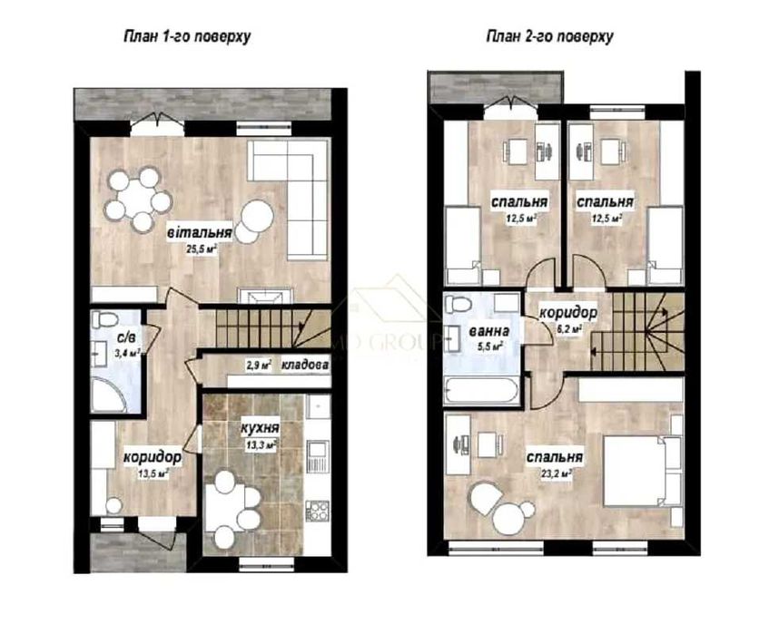 Продаж таунхауса з якісним та сучасним РЕМОНТОМ / ЖК Калинова Слобода