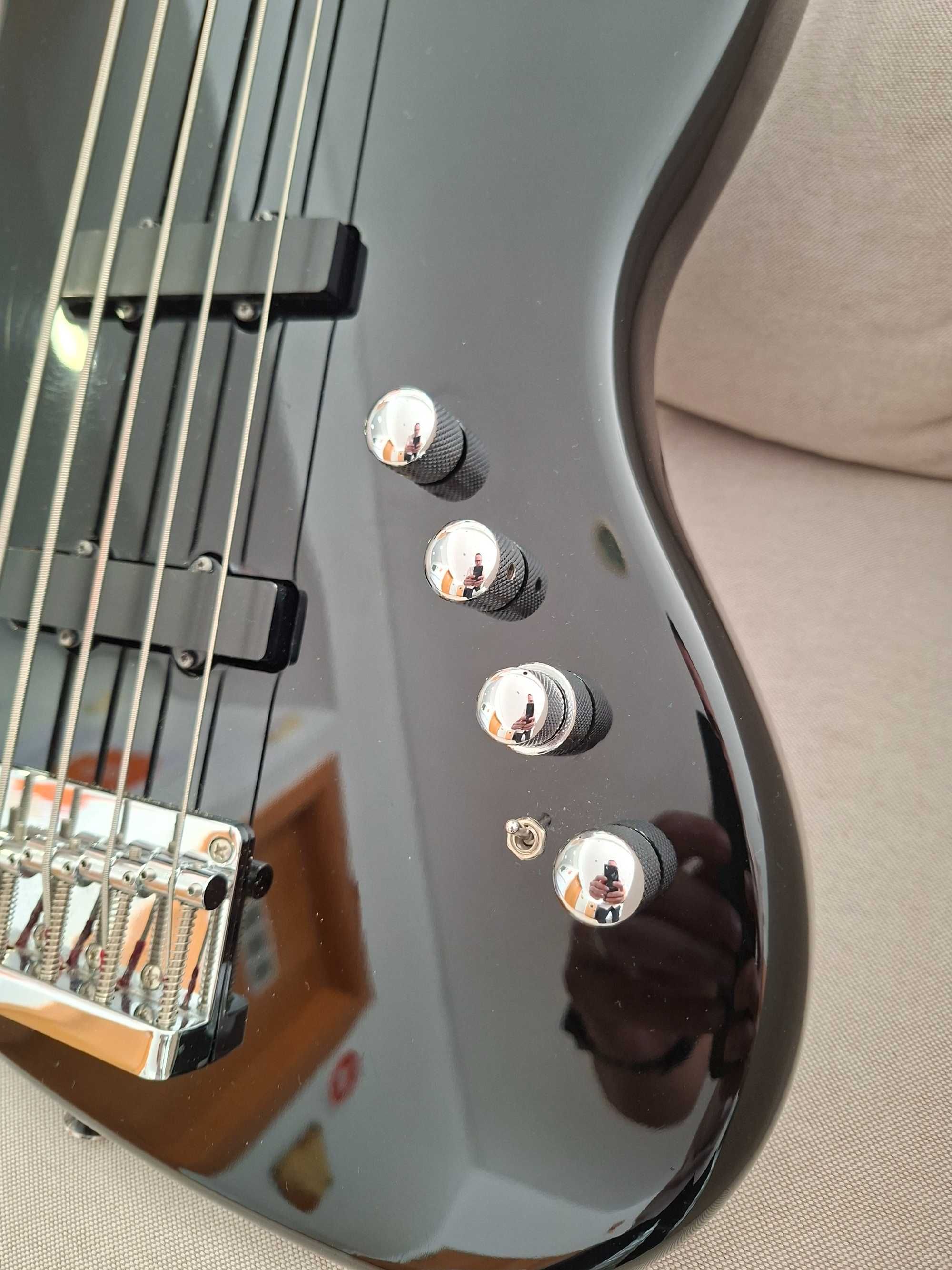 Fender Squier Deluxe Jazz Bass Ative V