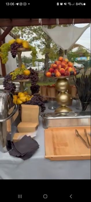 Блюдо фуршетна стійка