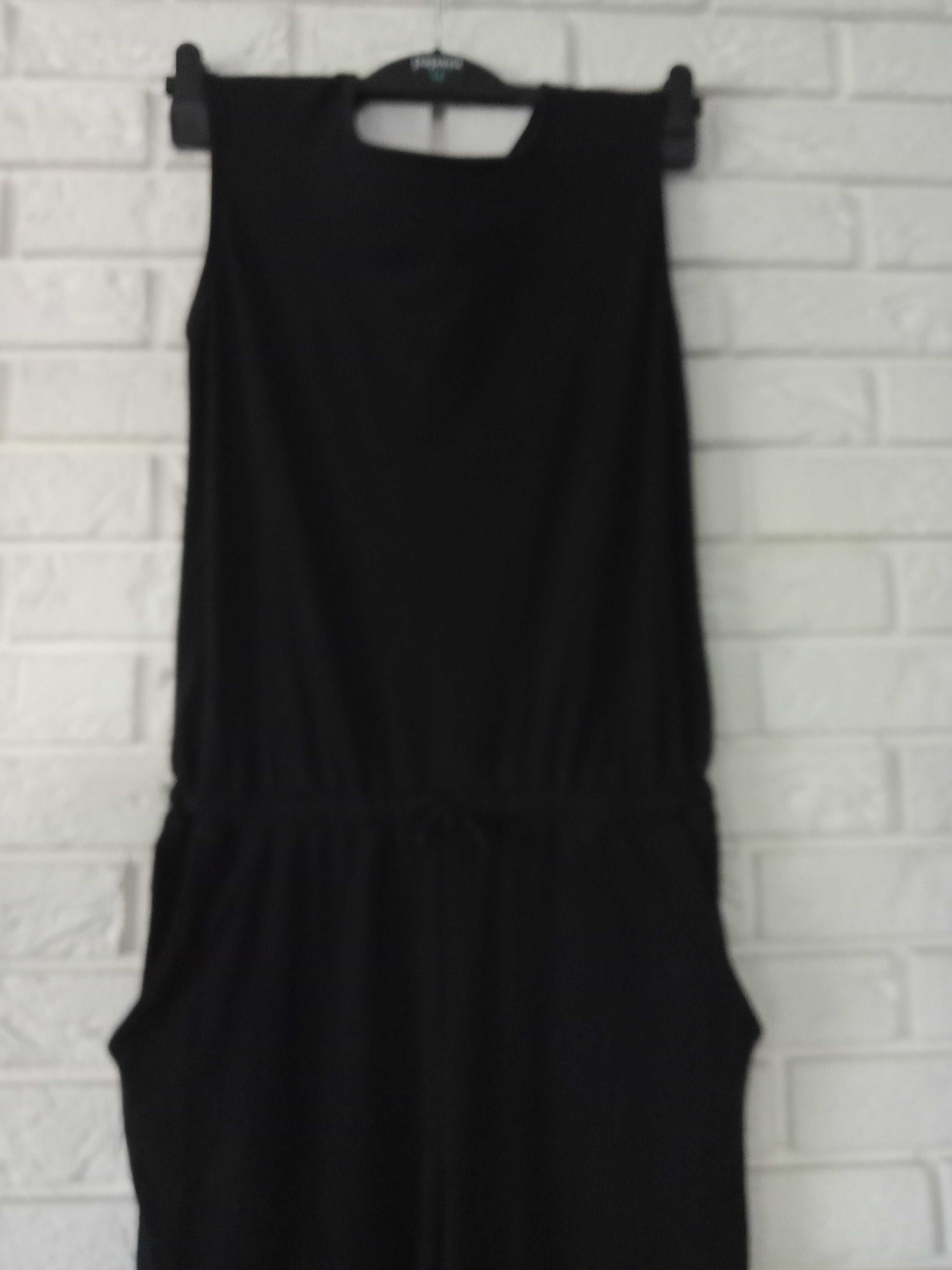 czarny kombinezon-L-XL