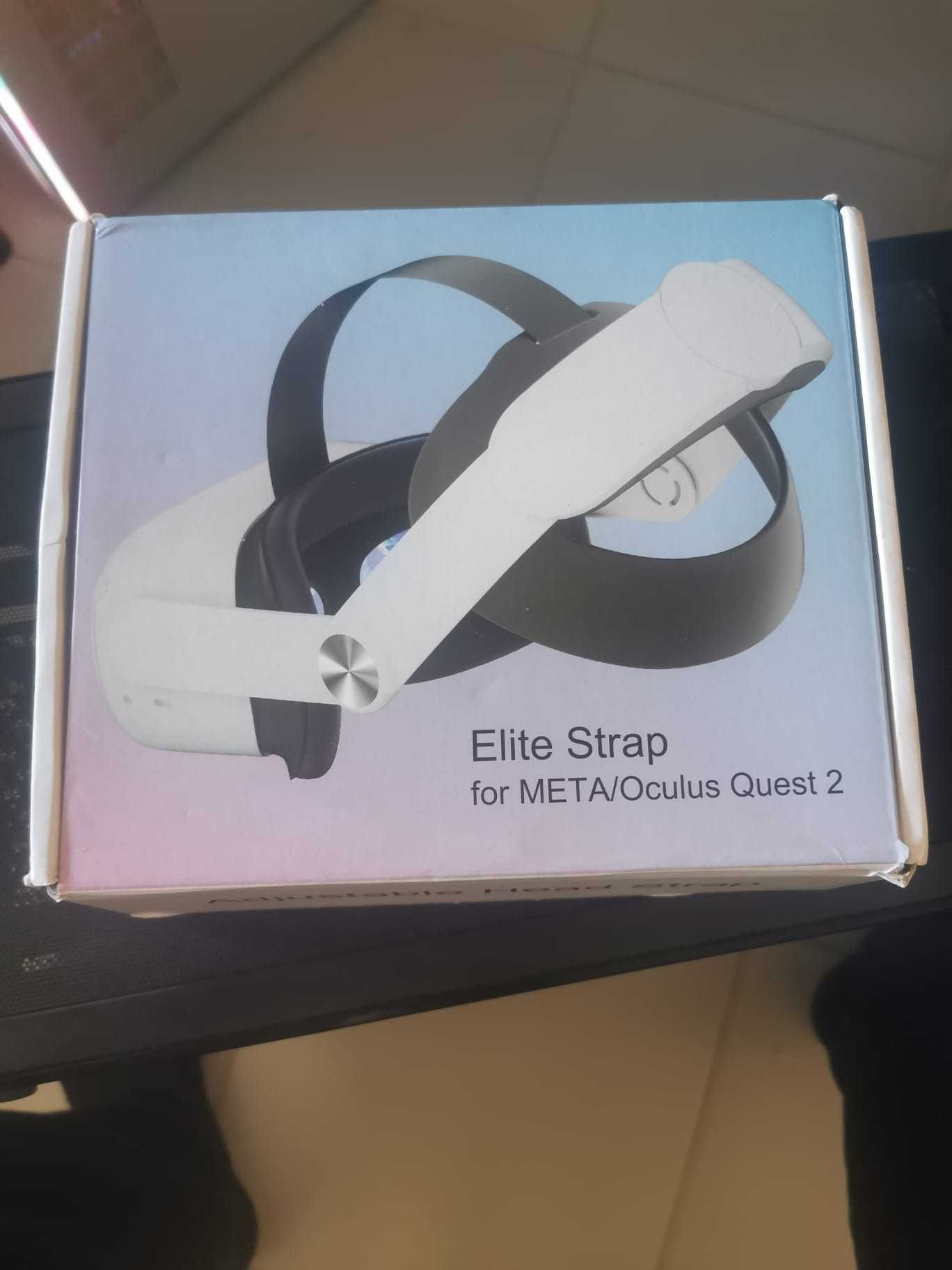 Oculus Meta Quest 2 - 128GB + elite strap + base carregamento