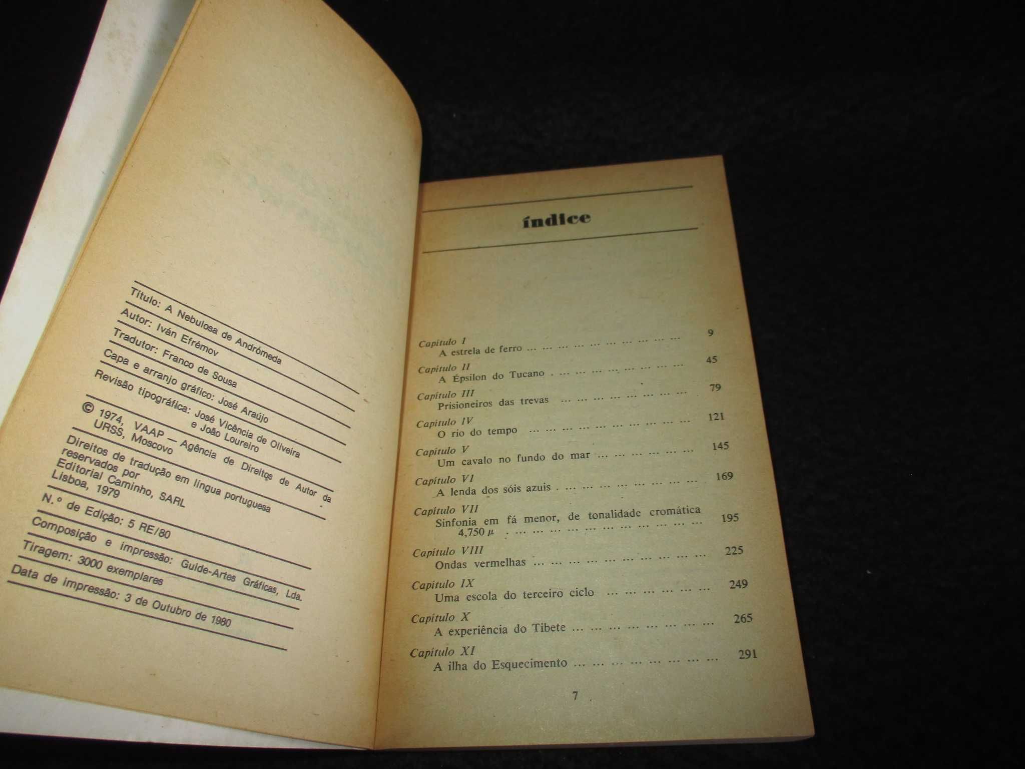 Livro A Nebulosa de Andrómeda Iván Efrémov