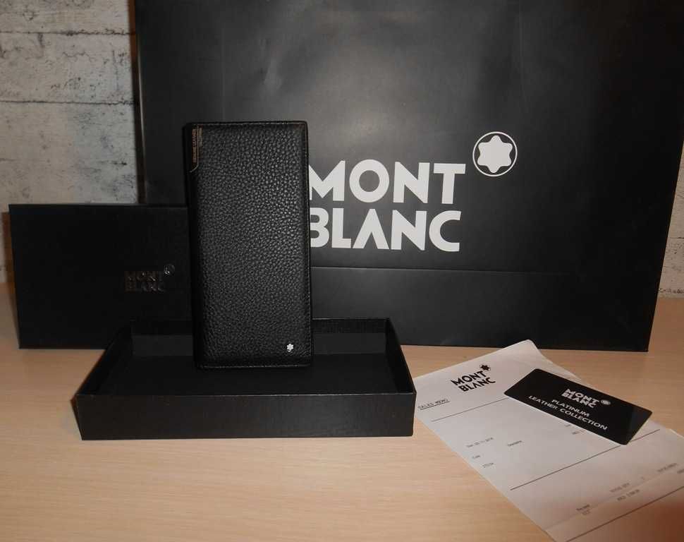 KLIP DO PIENIĄDZE portfel MĘSKI Mont Blanc, skóra 6902-1