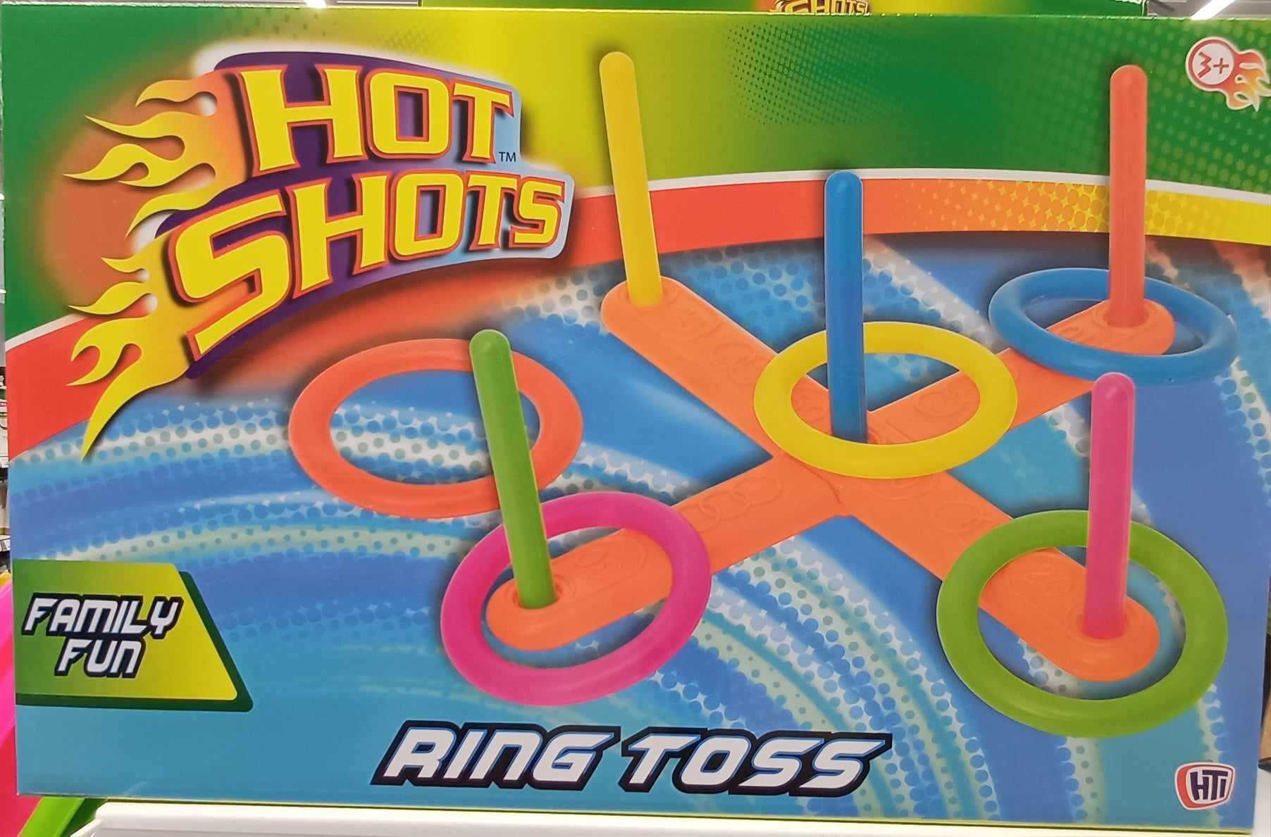 Gra w rzucanie pierścieni Hot Shot gra zręcznościowa dla dzieci 3+