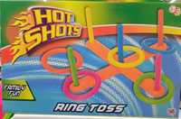 Gra w rzucanie pierścieni Hot Shot gra zręcznościowa dla dzieci 3+