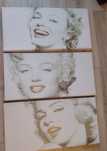 Tryptyk Marylin Monroe