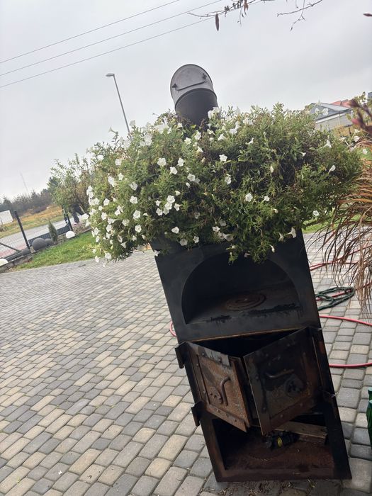 Piec warsztatowy koza na drewno / fajerki