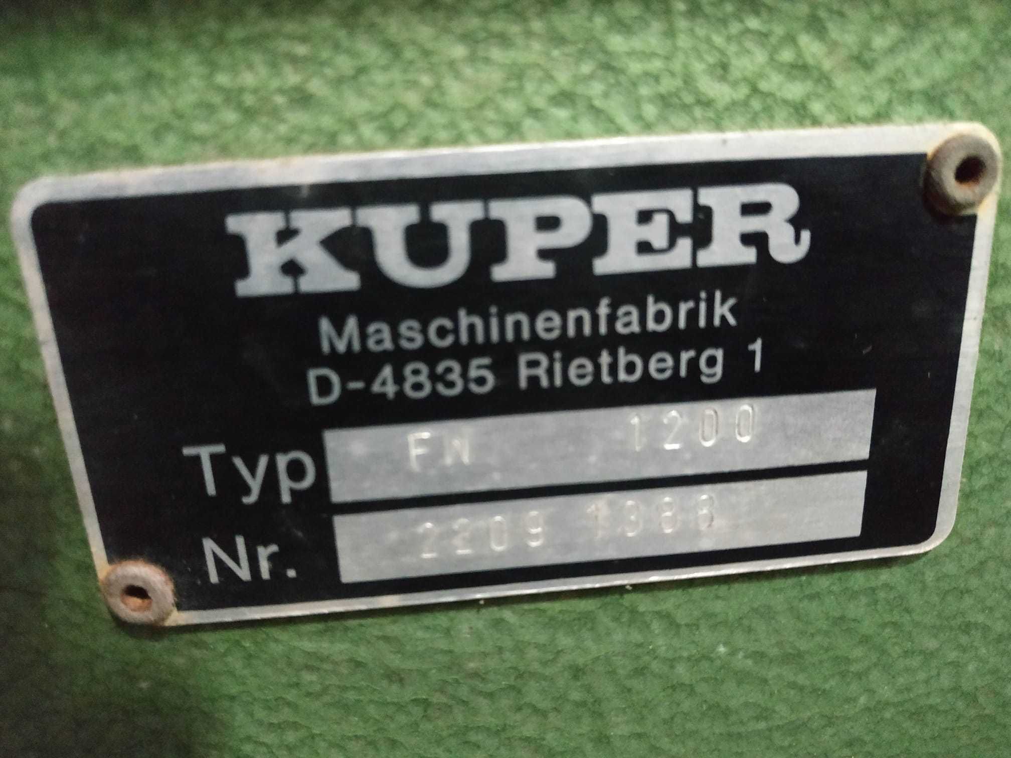Zszywarka, spajarka do forniru Kuper TYP 1200 FW1200 FW1150 FW900