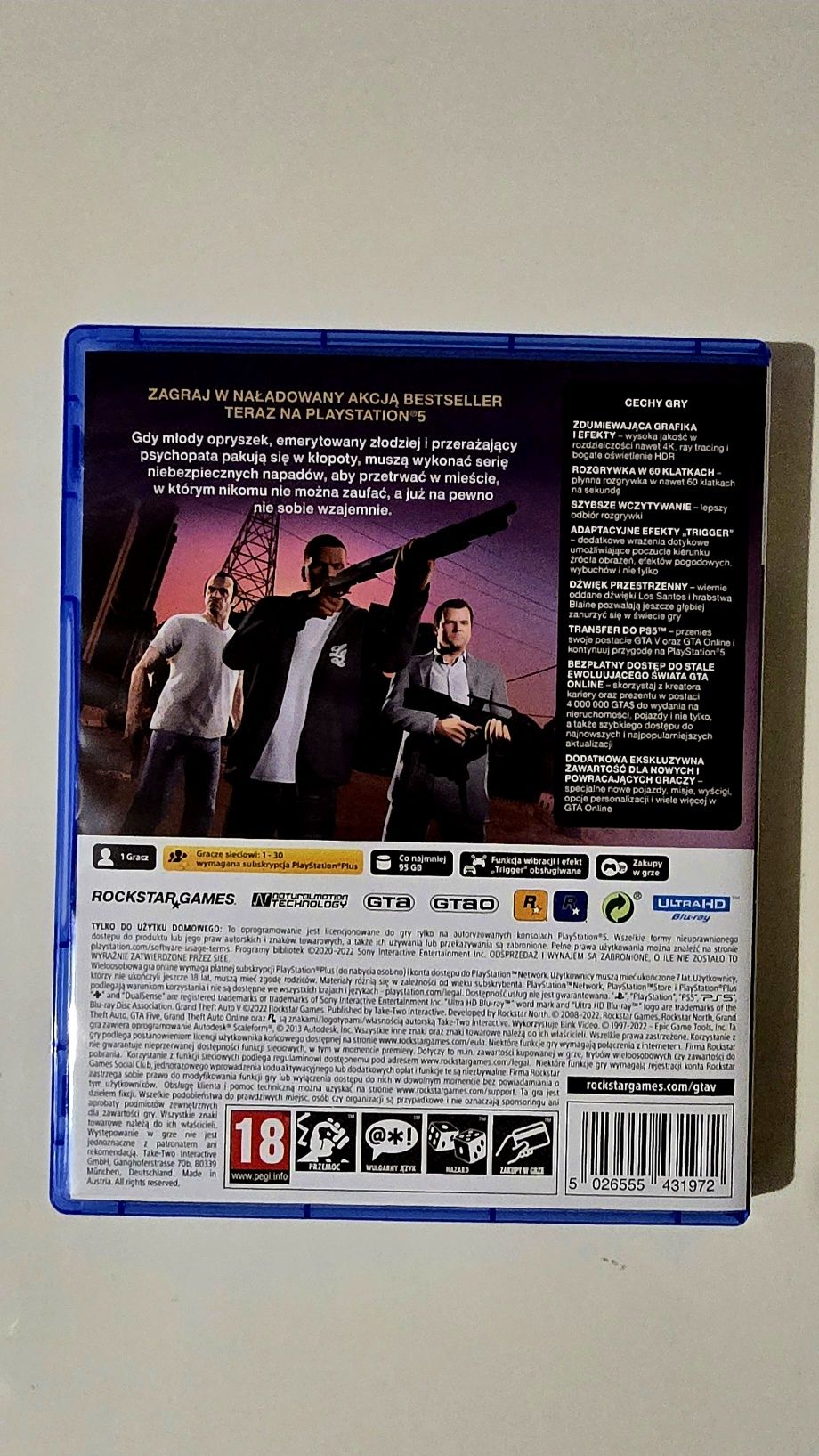 Grand Theft Auto V PS5 PL