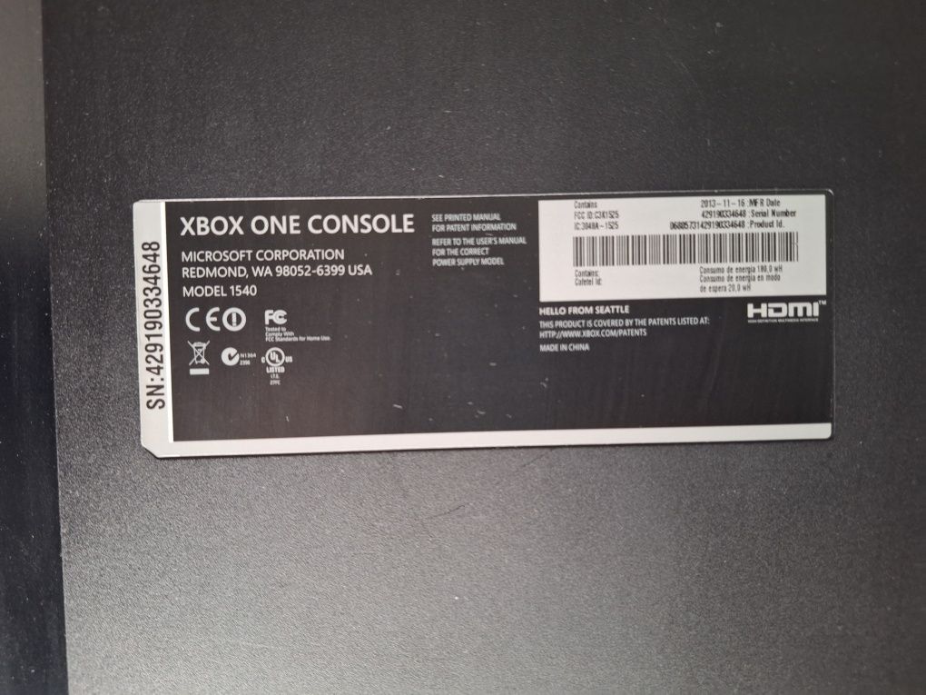 Konsola Xbox One Kompletna 500Gb
