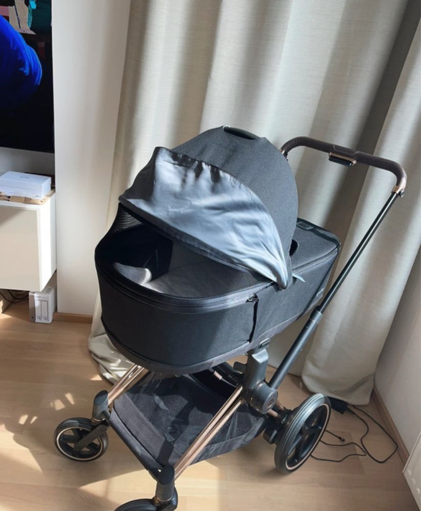 Gondola cybex Priam 4.0 sepia black