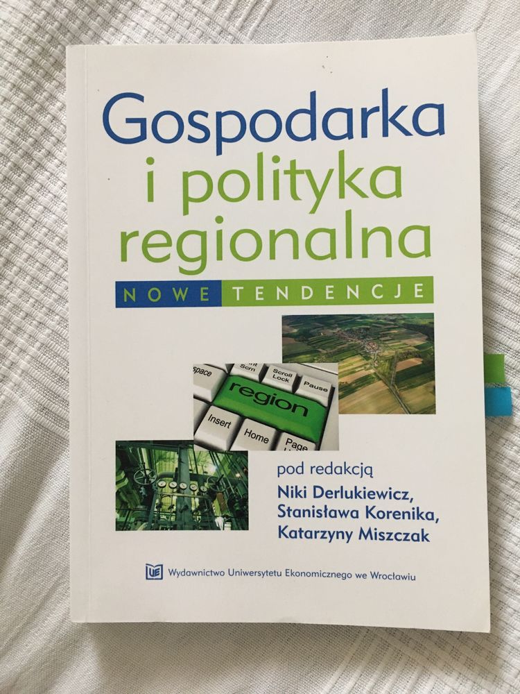 Książka gospodarka i polityka regionalna nowe tendencje