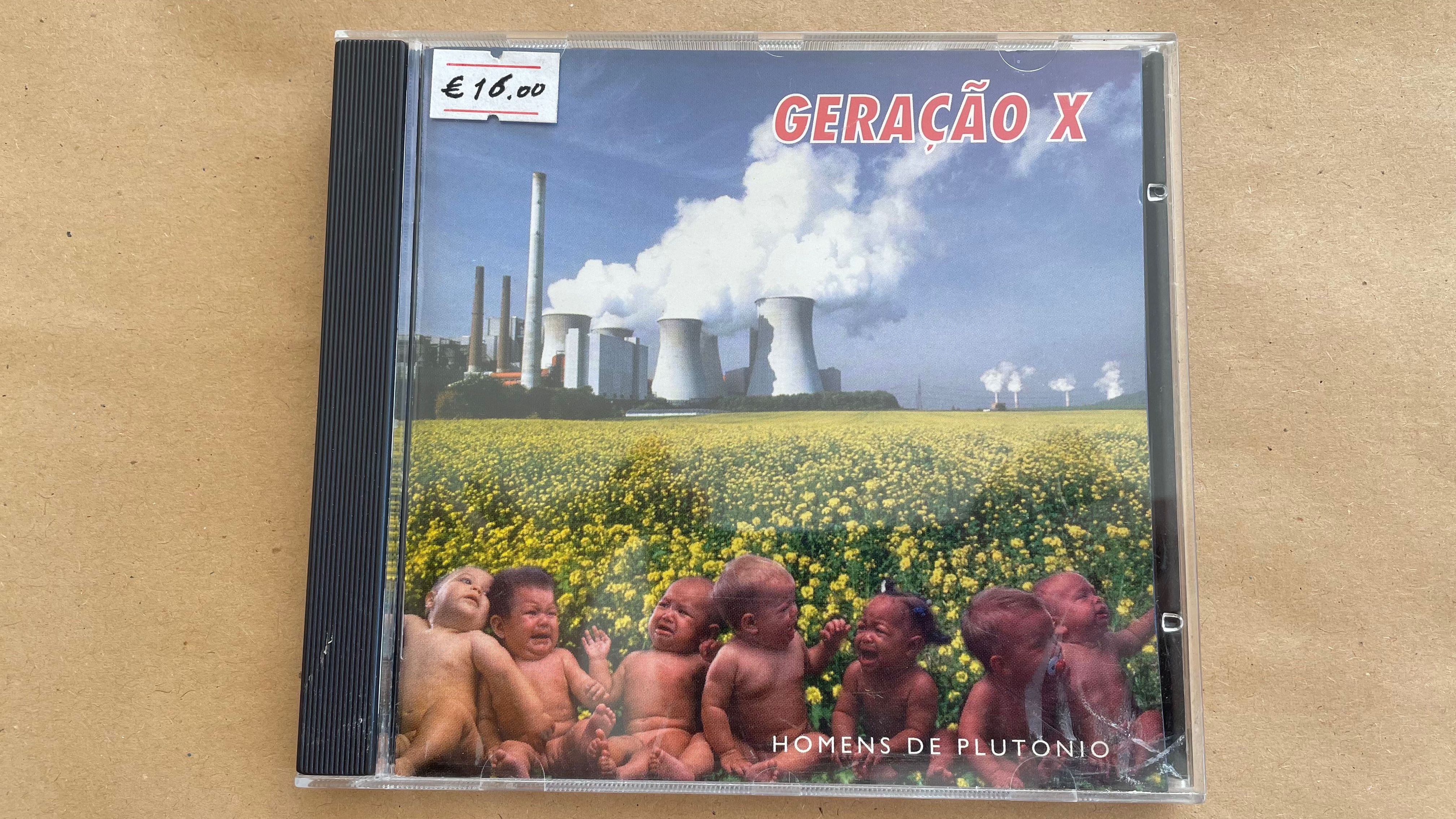 Cd - Geração X – Homens De Plutónio