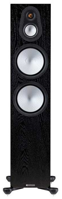 Kolumny podłogowe stereo Monitor Audio Silver 500 7G - czarny dąb