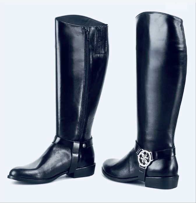 Сапоги ботфорты ботинки челси броги кожа basconi