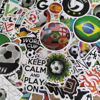 100 Autocolantes Stickers Futebol