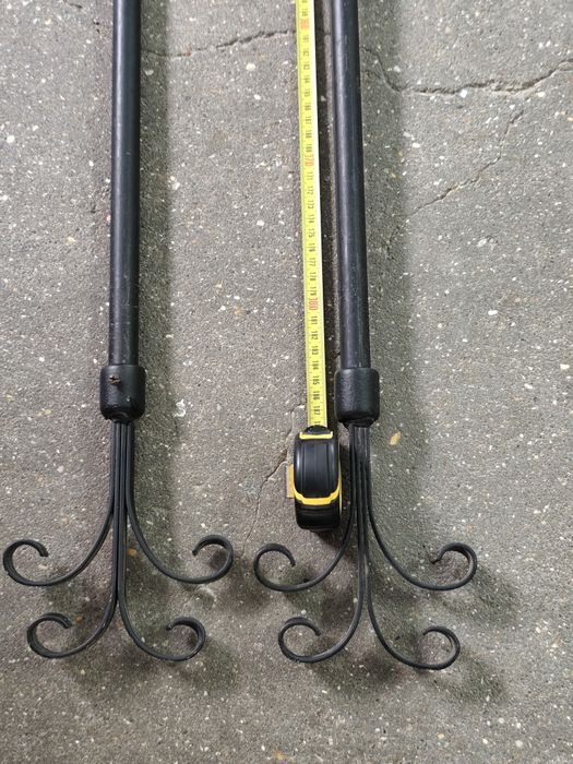 Conjunto 2 Varão Cortinados Completo