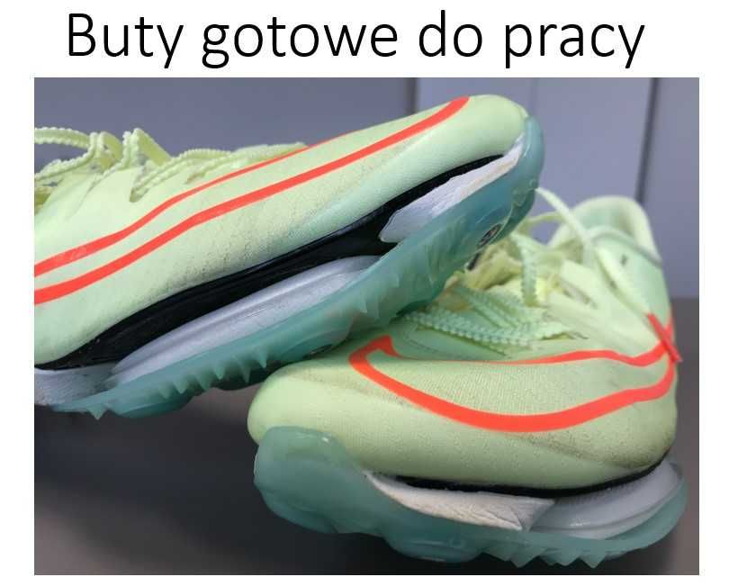 Nike Air Zoom Maxfly poduszki do samodzielnej wymiany, rozmiar S białe