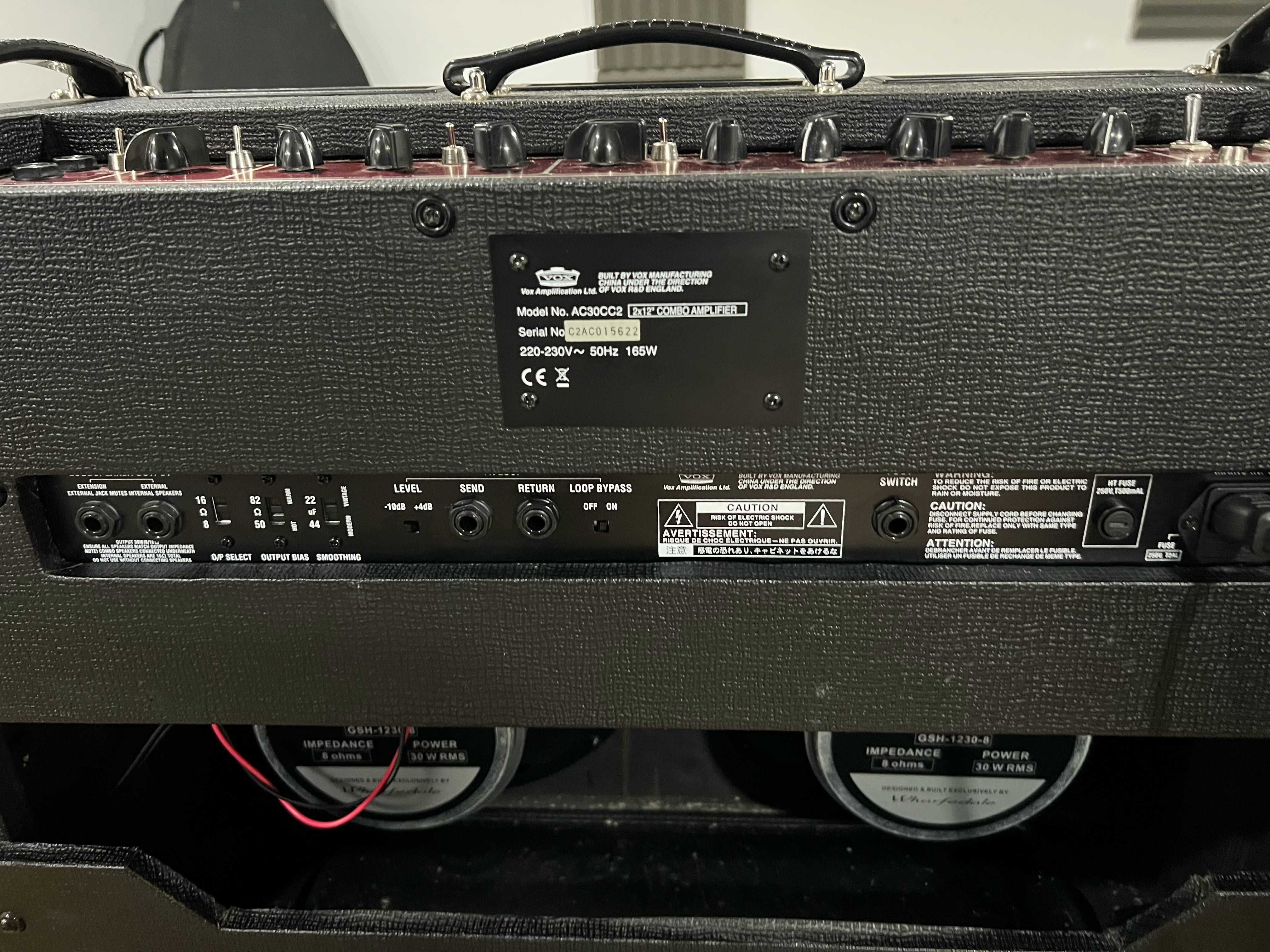 Amplificador Guitarra Vox AC30 C2