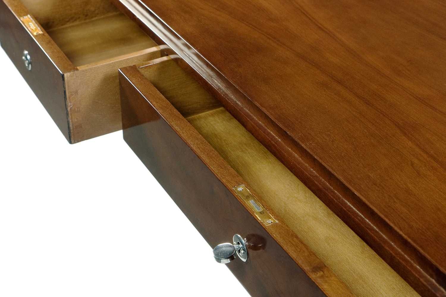 Mesa secretária pau santo cromado Art Deco | século XX