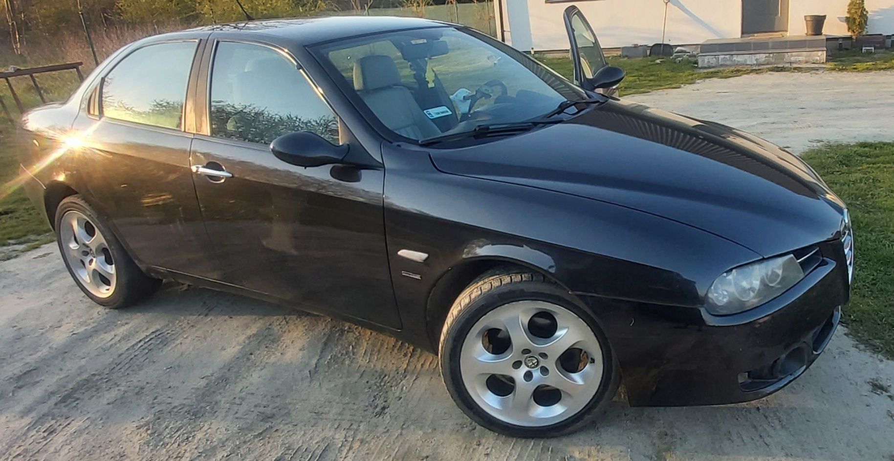 Kanapy skórzane Alfa romeo 156 rok 2005, skóra, fotele