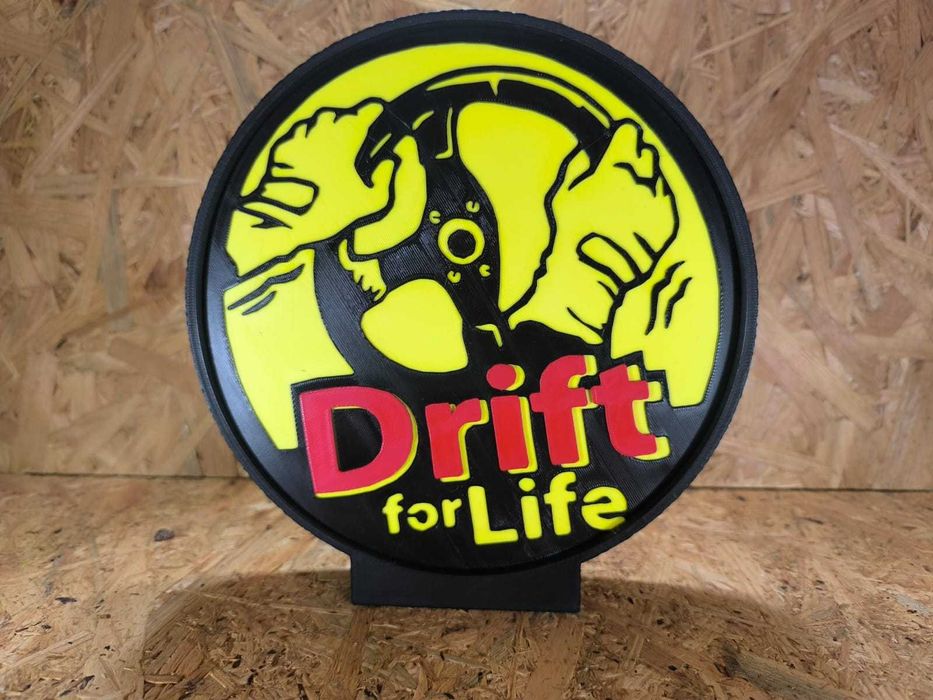 Luminária Decorativa / Lightbox Drift for Life