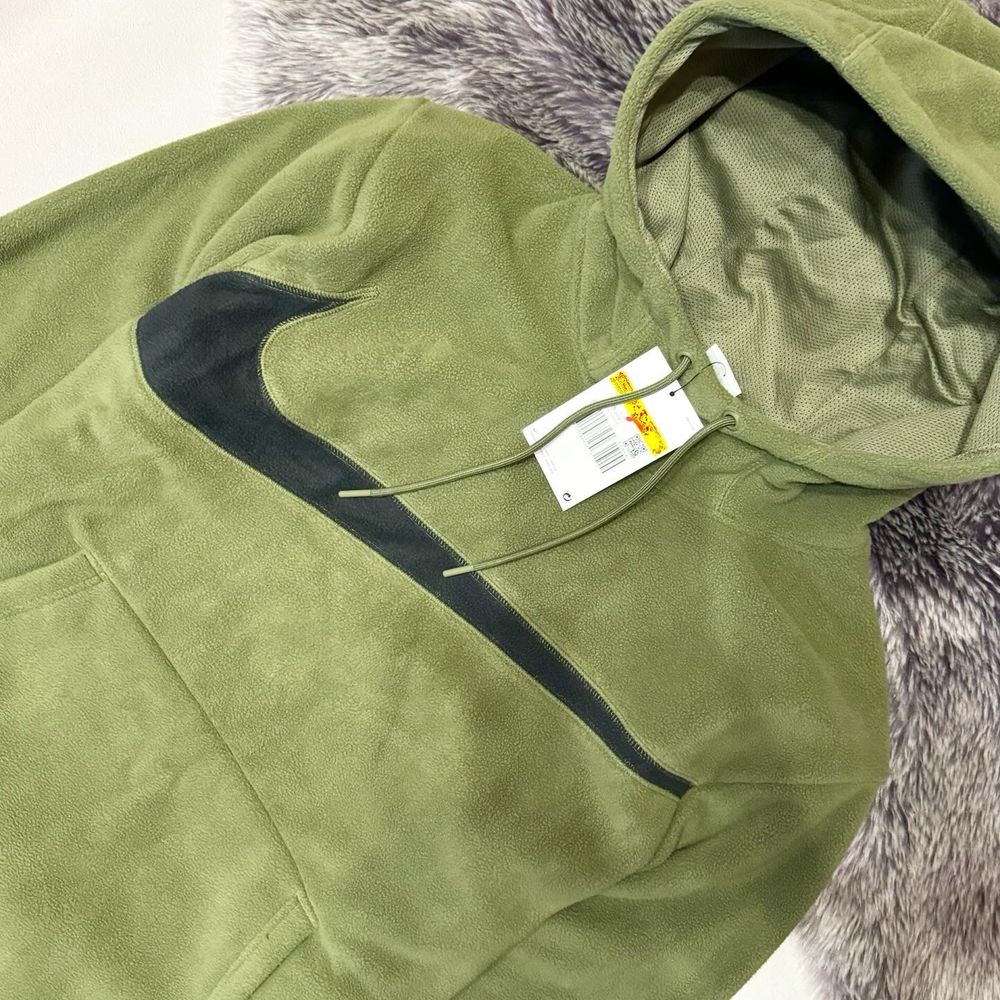 Нова чоловіча кофта Nike Swoosh Sherpa плюшева C і М розмір