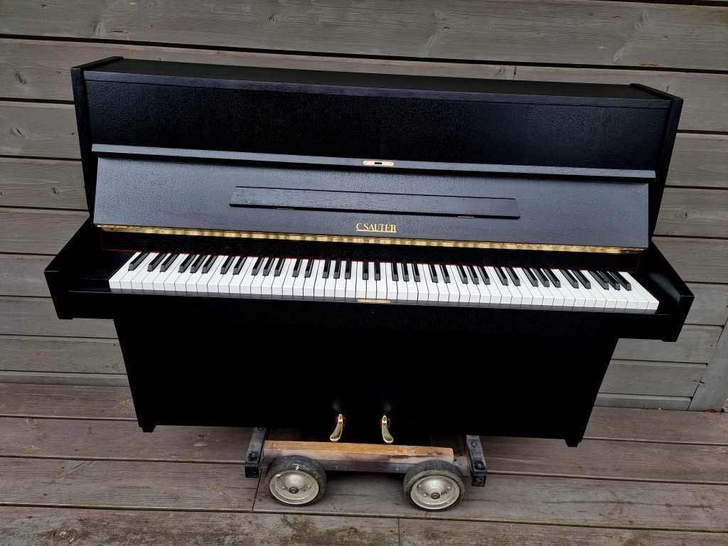 Pianino SAUTER 108cm RENNER 1971r CZARNY MAT