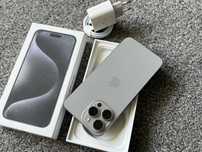 iPhone 15 PRO MAX 256GB TITANIUM GREY TYTANOWY Bateria 91% Gwarancja