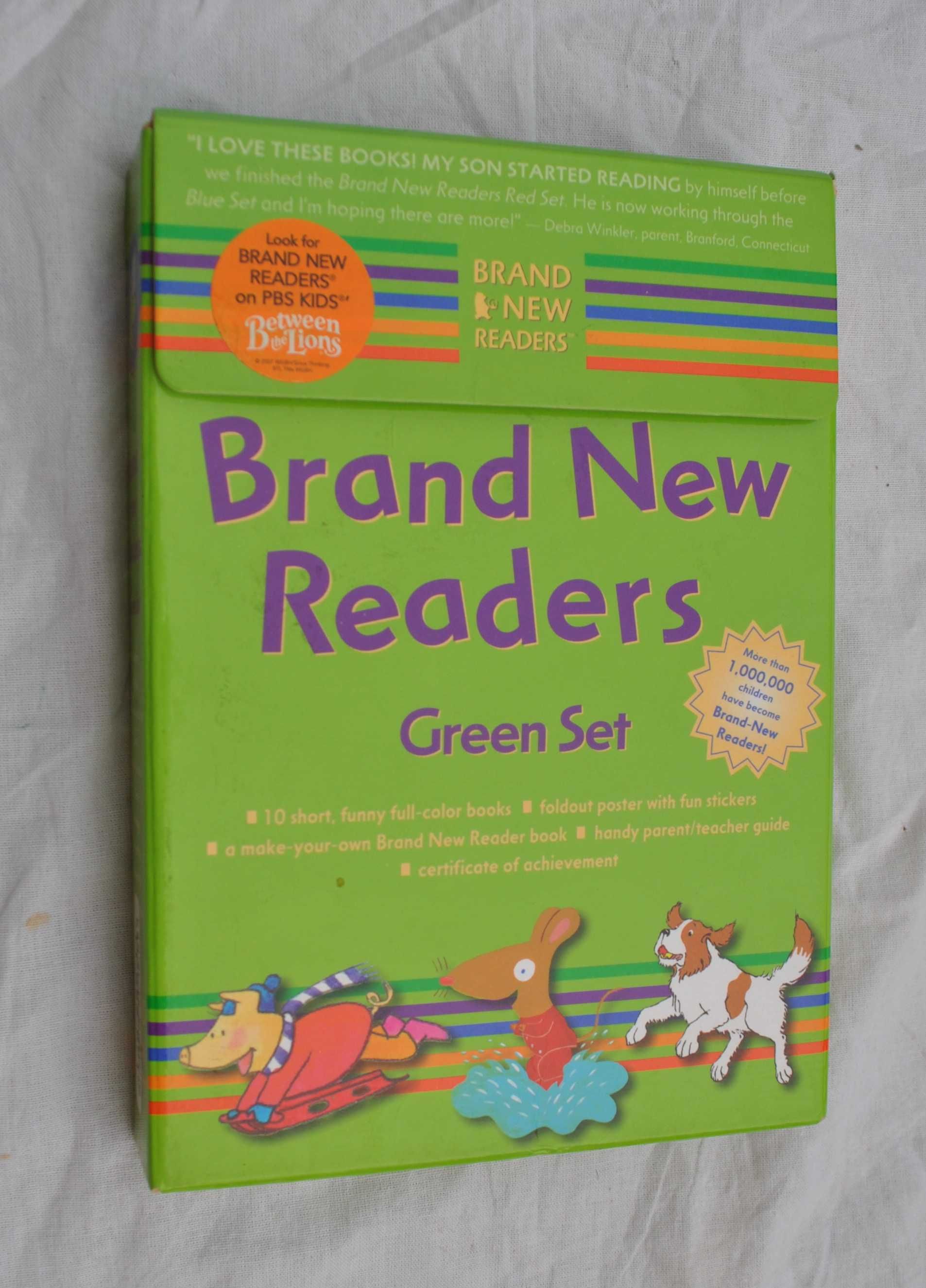 Brand New Readers - Green Set - książeczki do nauki angielskiego