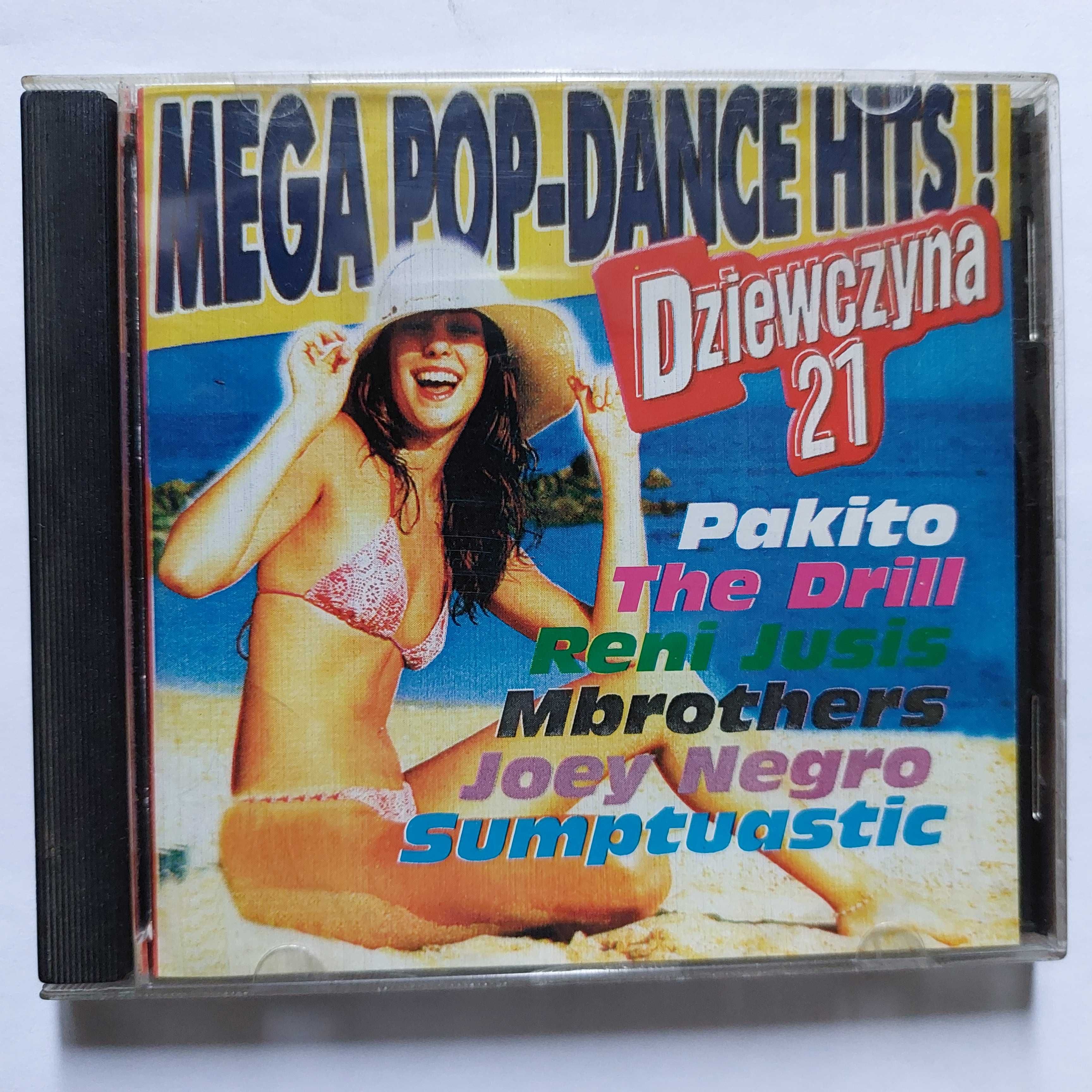 Mega Pop Dance Hits - DZIEWCZYNA 21 | składanka z muzyką na CD