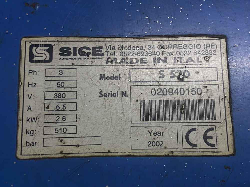 Грузовой шиномонтажный станок SICE 530
