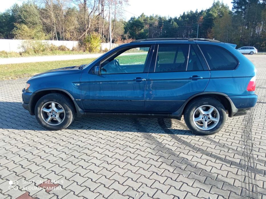 BMW X5 4,4 V8 M62 Benzyna 286KM Hak Zarejestrowany Opłacony 1 wł.