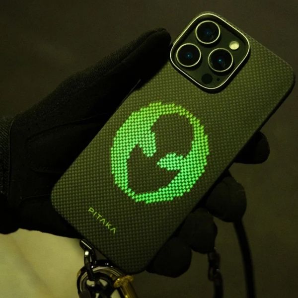 Pitaka Aries Luminous Case Tactile Woven case for iPhone 16 Pro Max