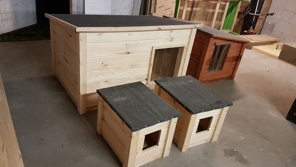 Buda dla psa ocieplona bardzo duża xxl