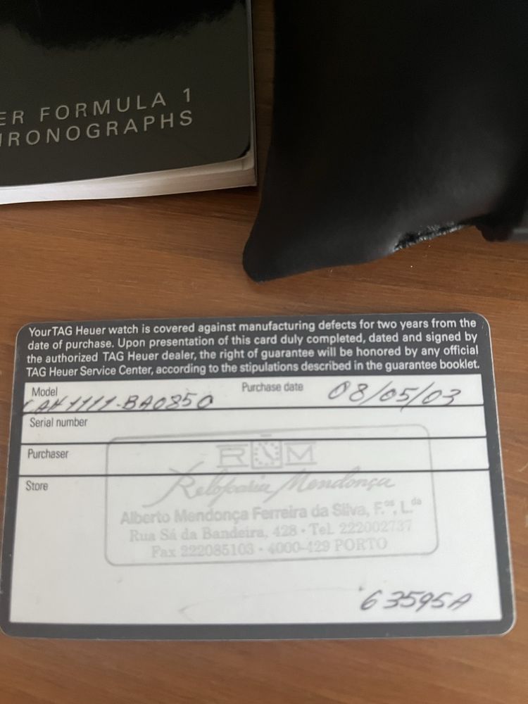 Tag heuer formula 1