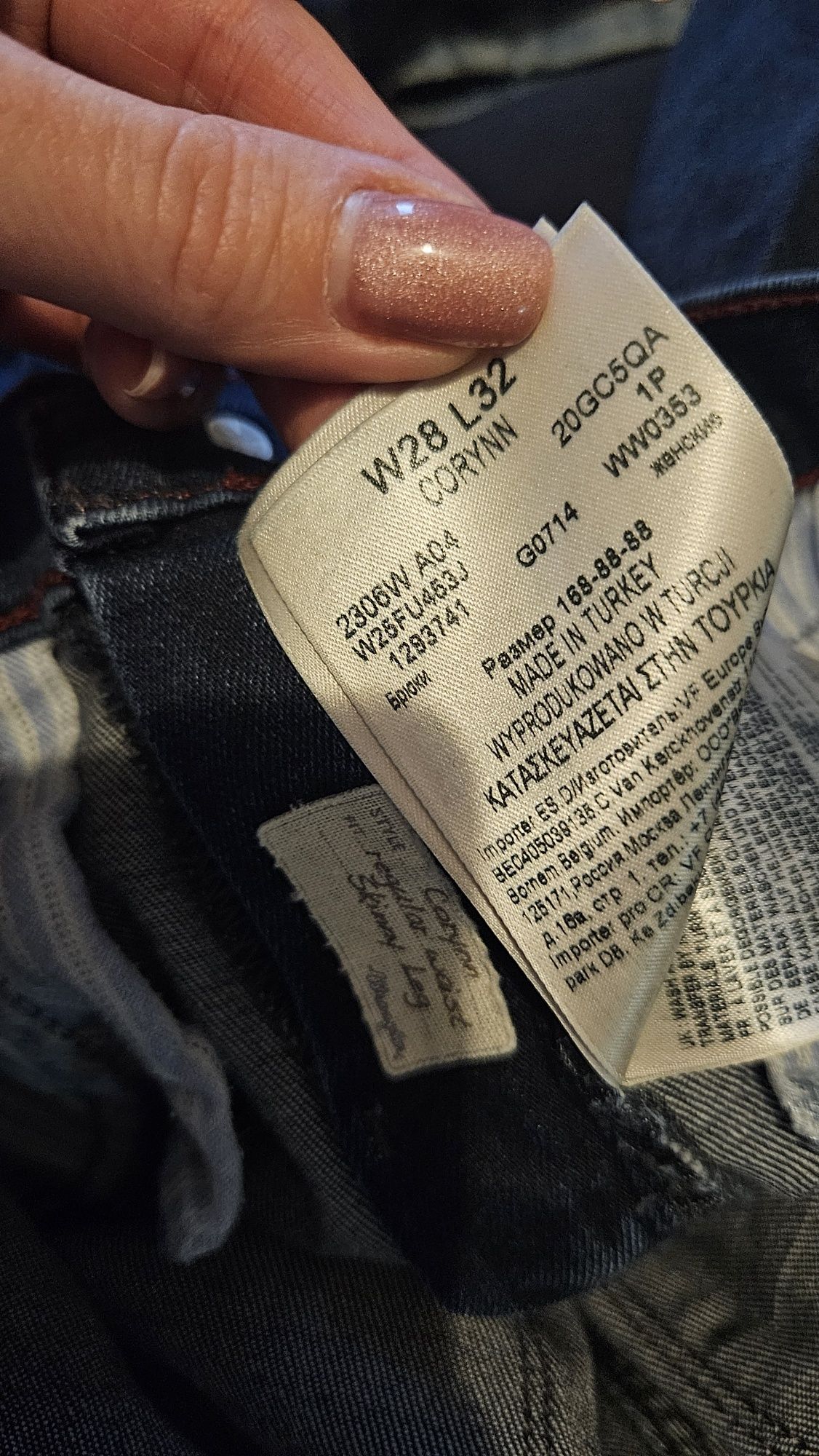 Jeansy Wrangler Corynn  W28 L32