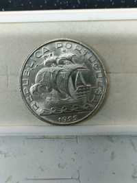 Moeda 10$00 - 1955 / Prata