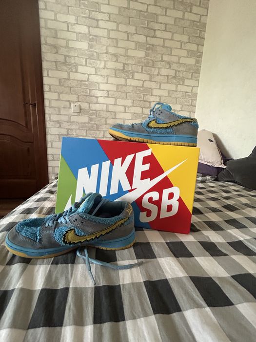 кросівки Nike SB Dunk Low x Grateful Dead Bears Blue