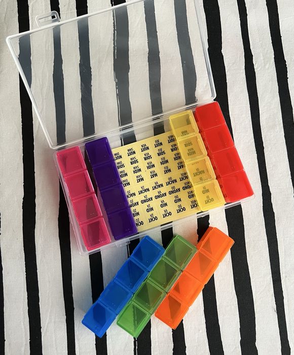 Kasetka na Leki - Organizer Leków Tygodniowy