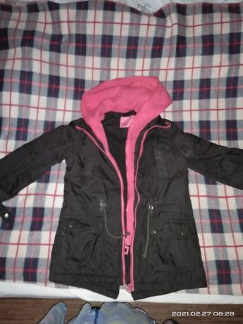 Куртка на мальчика  девочку утепленная (весна осень) ф GRACE р 116,120