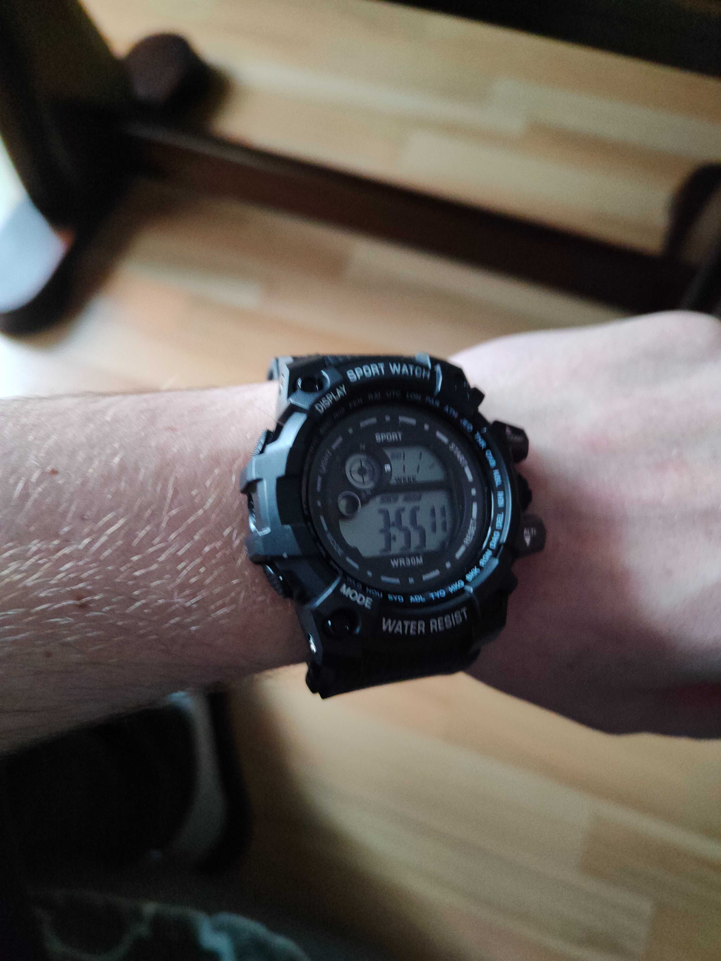 Zegarek sport watch czarny