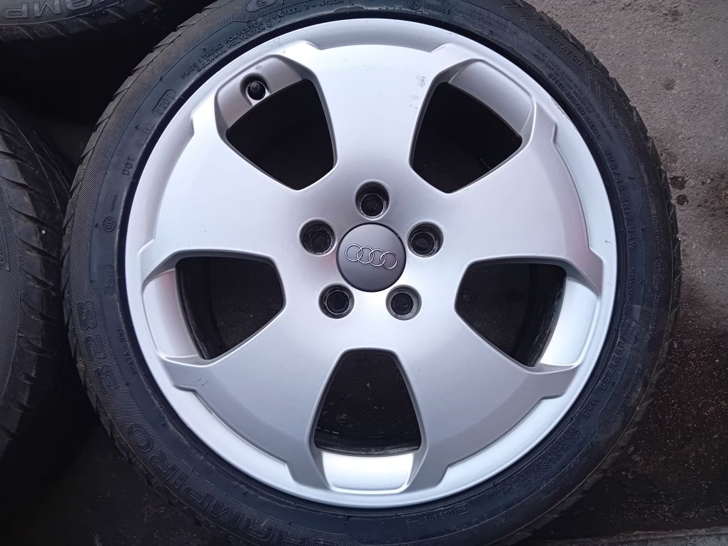 Alu 17"oryg Audi 5x112 z op.lato piekne Krakow