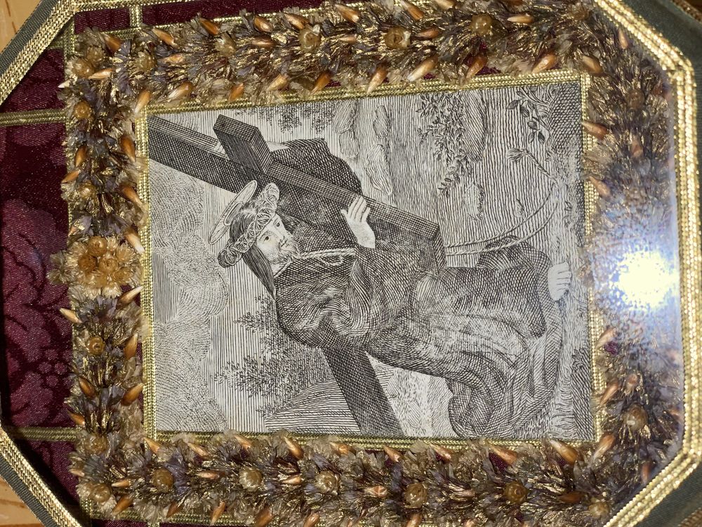 Registo antigo grande arte sacra