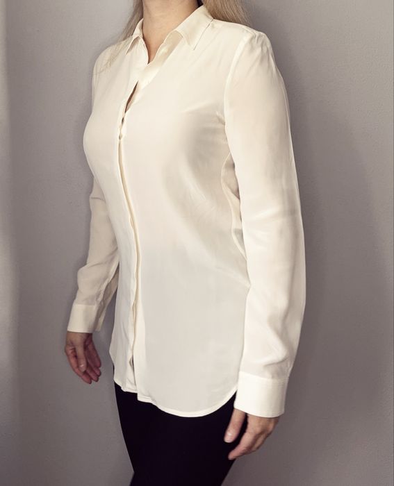 Продам шовкову блузку «lacoste” original, размер 36