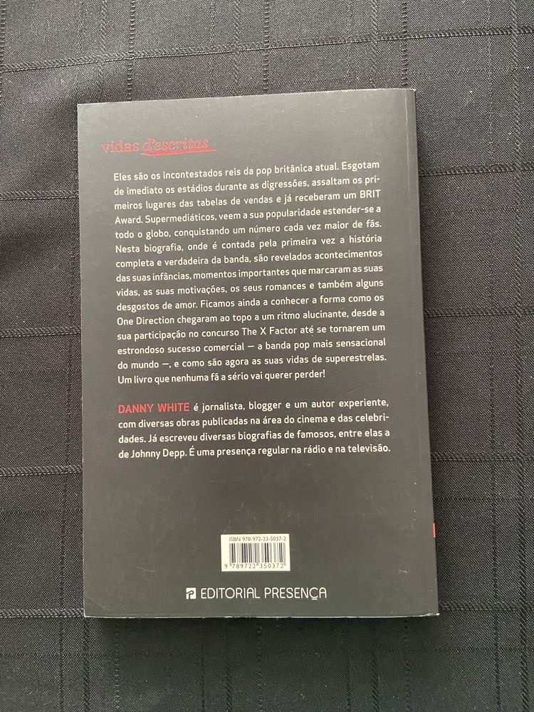 Livro sobre os One Direction