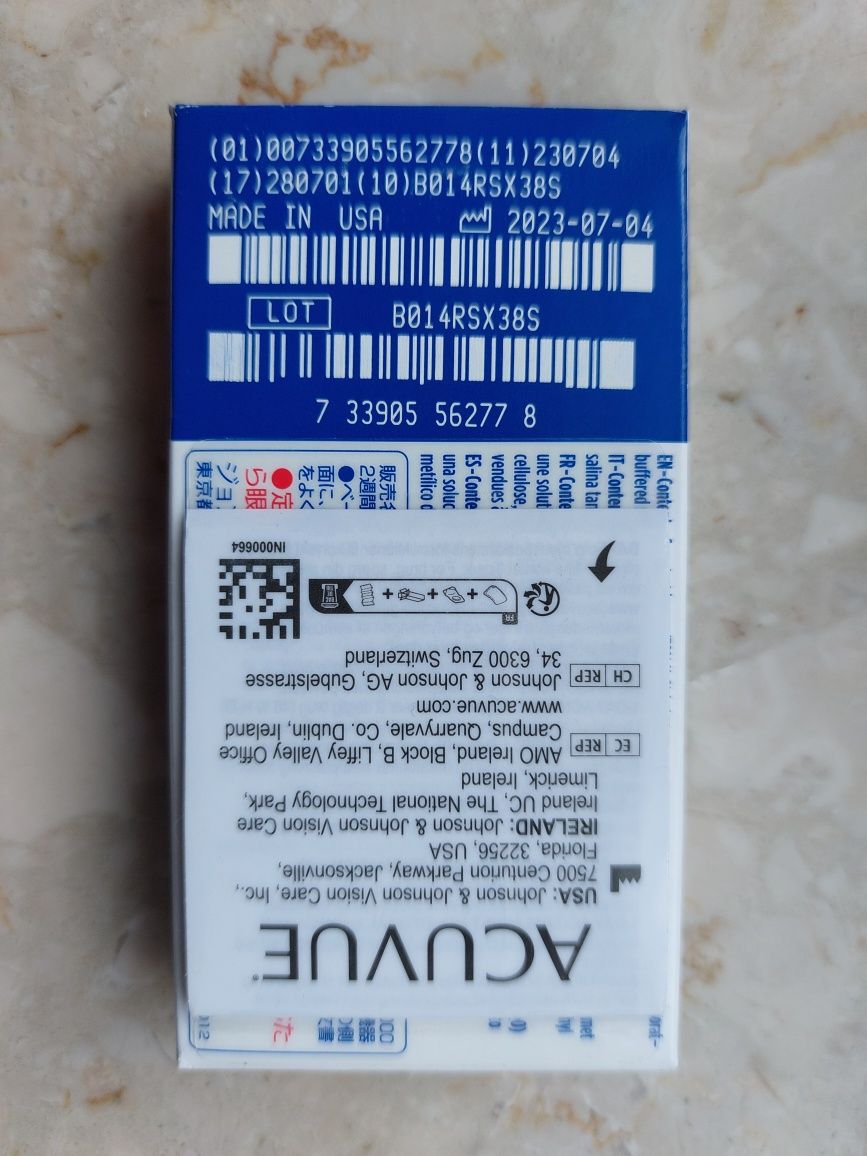 Soczewki ACUVUE Oasys -3,5